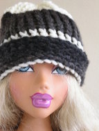 zwart-witte wintermuts