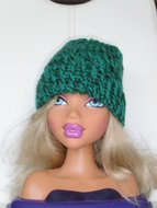 groene muts met brim